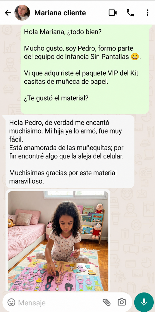 Testimonio WhatsApp 2
